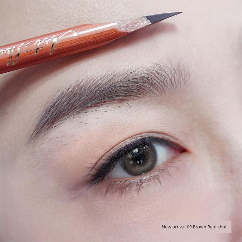 Tattoo Makeup Artist Professional Use Eyebrow Pencil Sweatproof and Waterproof Long Lasting Fadeless Hard Core Wild Line Eyebrows Distinct Look