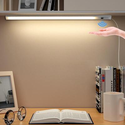 USB 5V LED מנורת שולחן קריאה בקרת יד מנורת שולחן LED מנורת שולחן מחשב/מעונות/ילדים לימוד LED מתחת לארון