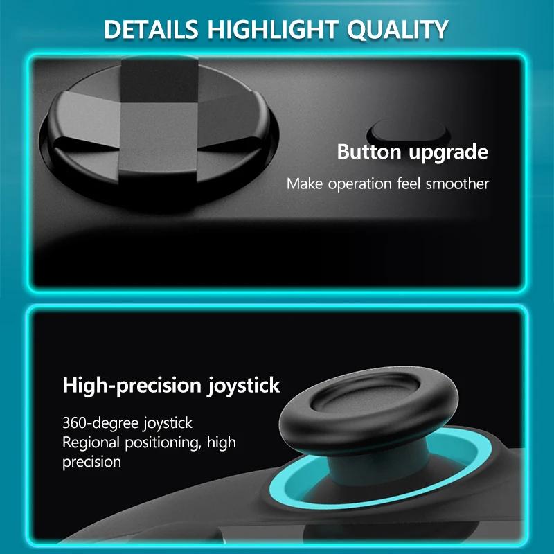 High-performance Wireless Game Controller Supports RGB Atmosphere Light for Tesla Model 3 Y S X 2025-2025 Car Game Accessories