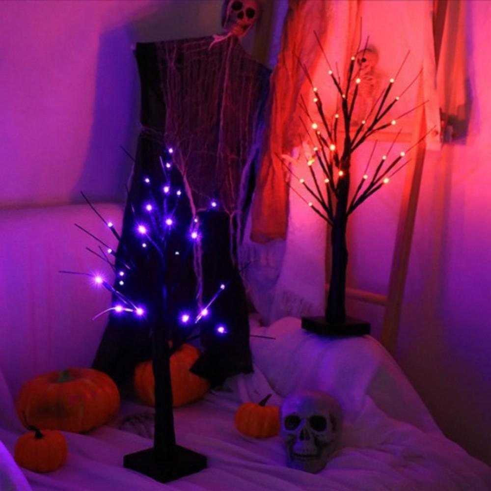 Halloween Indoor Luminous Tree Lights - Ghost Festival Decor
