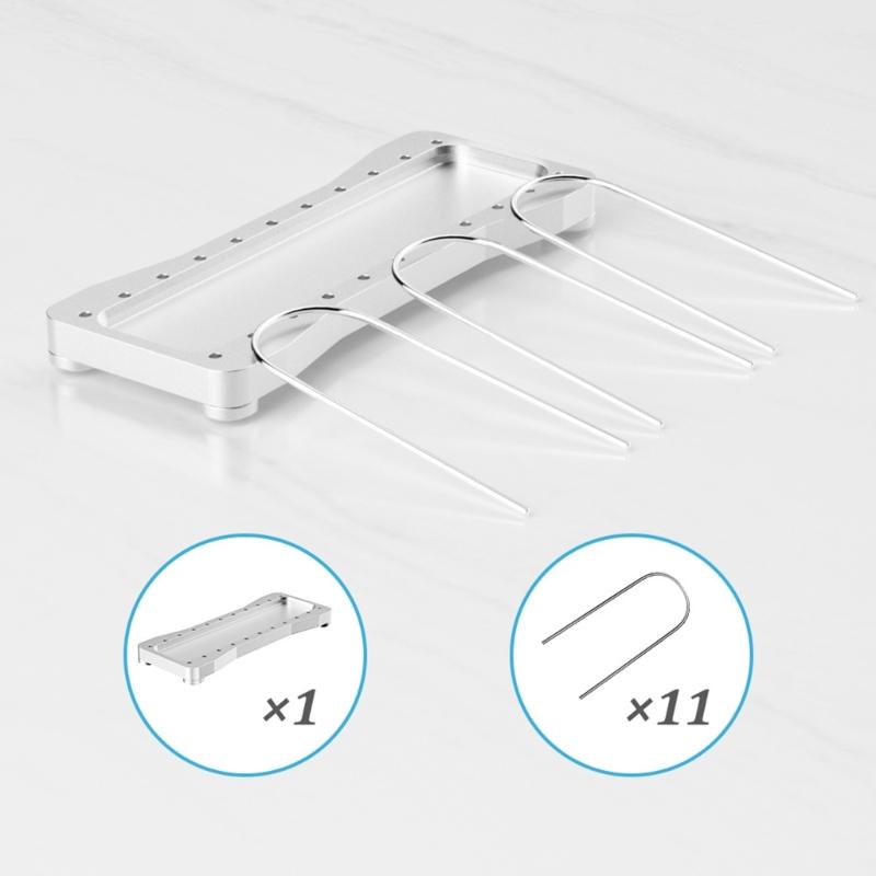 Modern Metal Vinyls Record Shelf Storage Rack 10Slot For Albums Books CDs Durability Rustproof Construction Smooth Surfaces