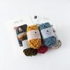 Raw Wool Knitting Kit #BC-5 Single Crochet Market Bag [Video Instructions]