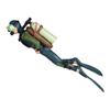 Miniature Diver Action Figure Scene Ornaments Oceans Pavilion Aquarium Decoration Accessories 3D