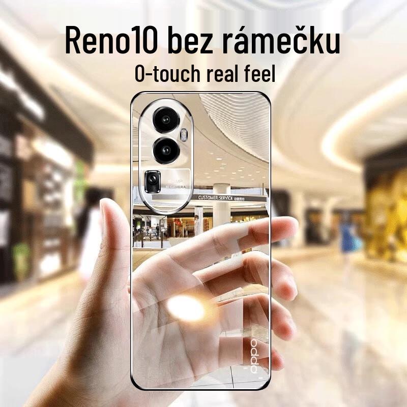 Zhiweishi Ultra-Thin Clear Borderless Phone Case for OPPO