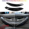 2x Carbon Fiber For BMW 3 Series F30 F34 Car Inner Door Handle Sleeve Cover Trim