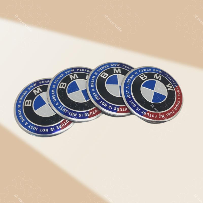 4pcs 56mm is suitable for labeling the center of BMW tire hub for BMW M60E61F07F90F11F18G30G31x3x5x6x7 decorative accessories. CVB2