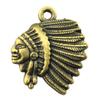 Charms Egipski Faraon Szef Wisiorki Vintage Biżuteria Materiały QC048