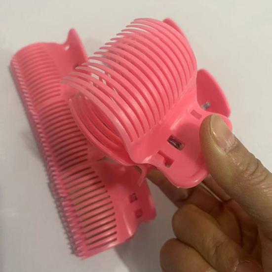 10Pcs Hot Roller Clips Portable Reusable Hair Curler Claw Clip Women Girls Home Salon Hair Section Styling Securing Clamp