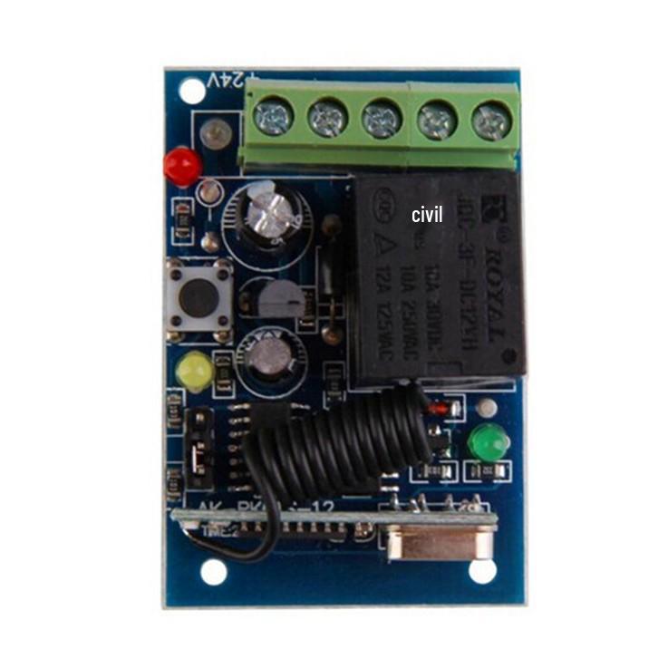 DC24V Remote Control Switch & Power Controller with Touch Receiver + Jog Mode Remote
