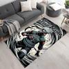 Naruto Character Customize Your Name Floor Mat Suitable for Kitchen Game Room Foyer Entryway Anti-slip Rug Anime Office Decor
