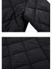 2024 Men's Autumn/Winter Stand Collar Diamond Quilted Jacket - Lightweight, Warm, and Trendy