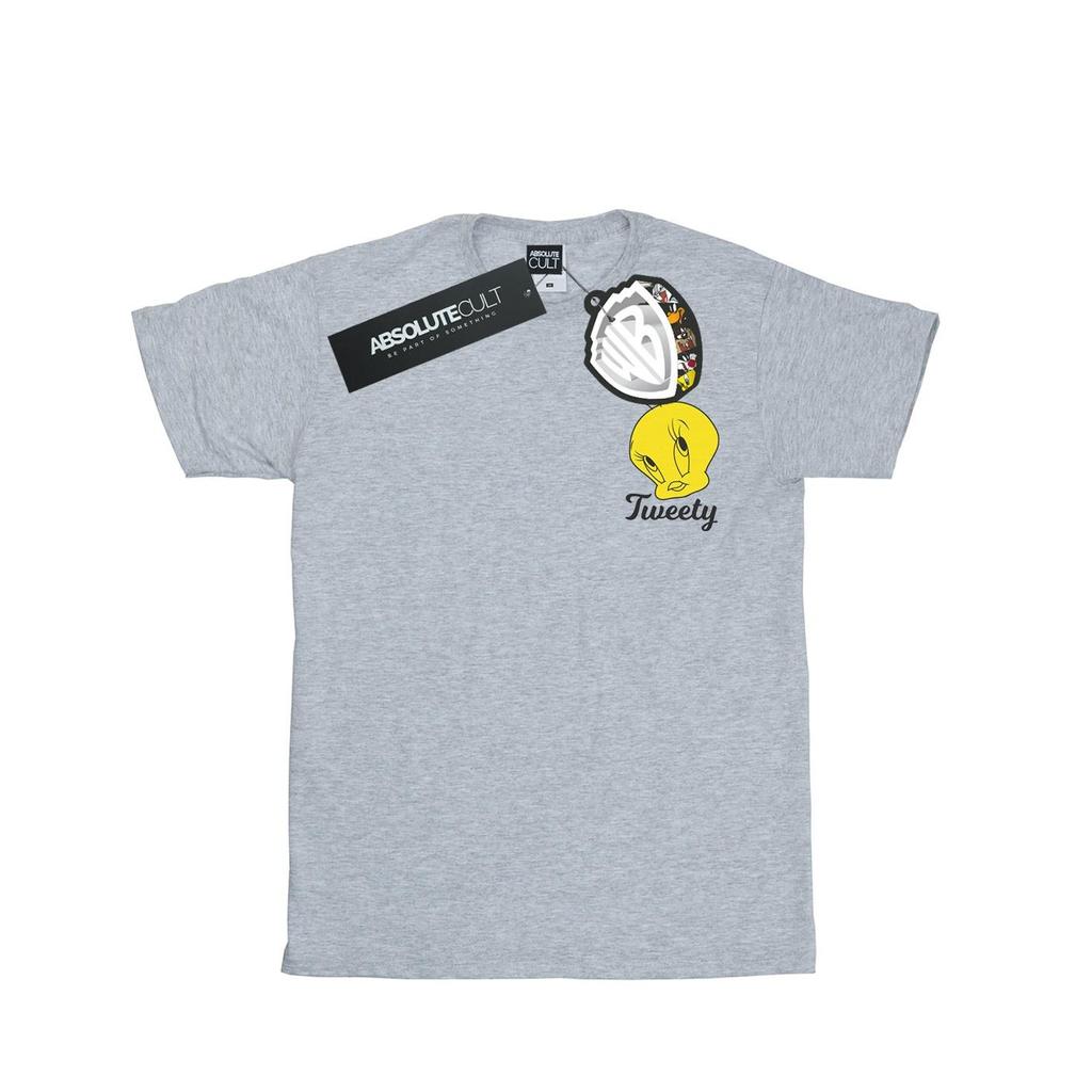 Looney Tunes Mens Tweety Pie Head T-Shirt