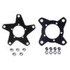 104bcd 130bcd Chain Ring Adapter 4 Claws 5 Claws High Hardness Aluminum Alloy Bicycle Mid Motor Accessories