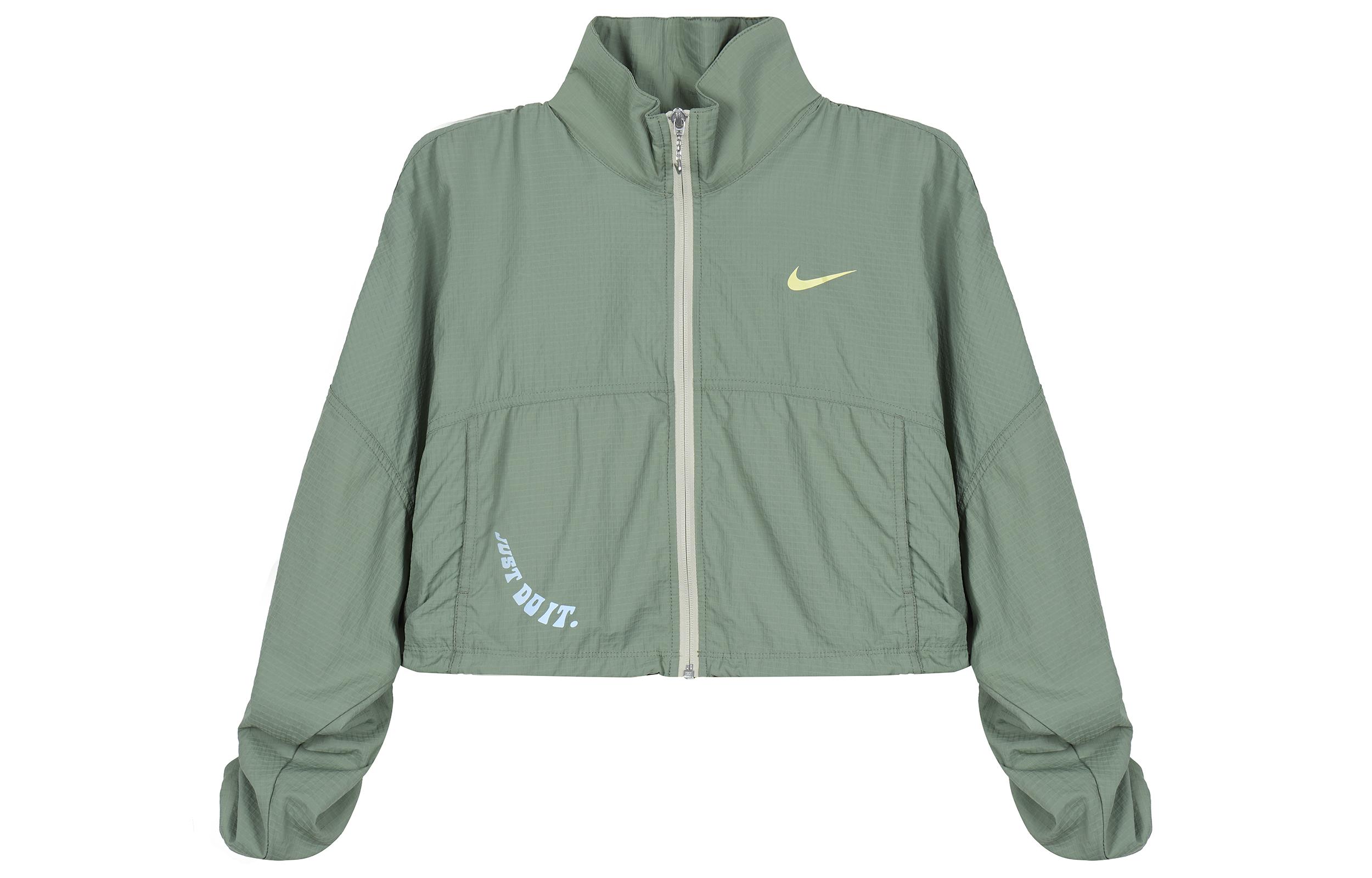 Nike Jackets Women s Grass Green Turtleneck Moderate Other DX6151-311 XL