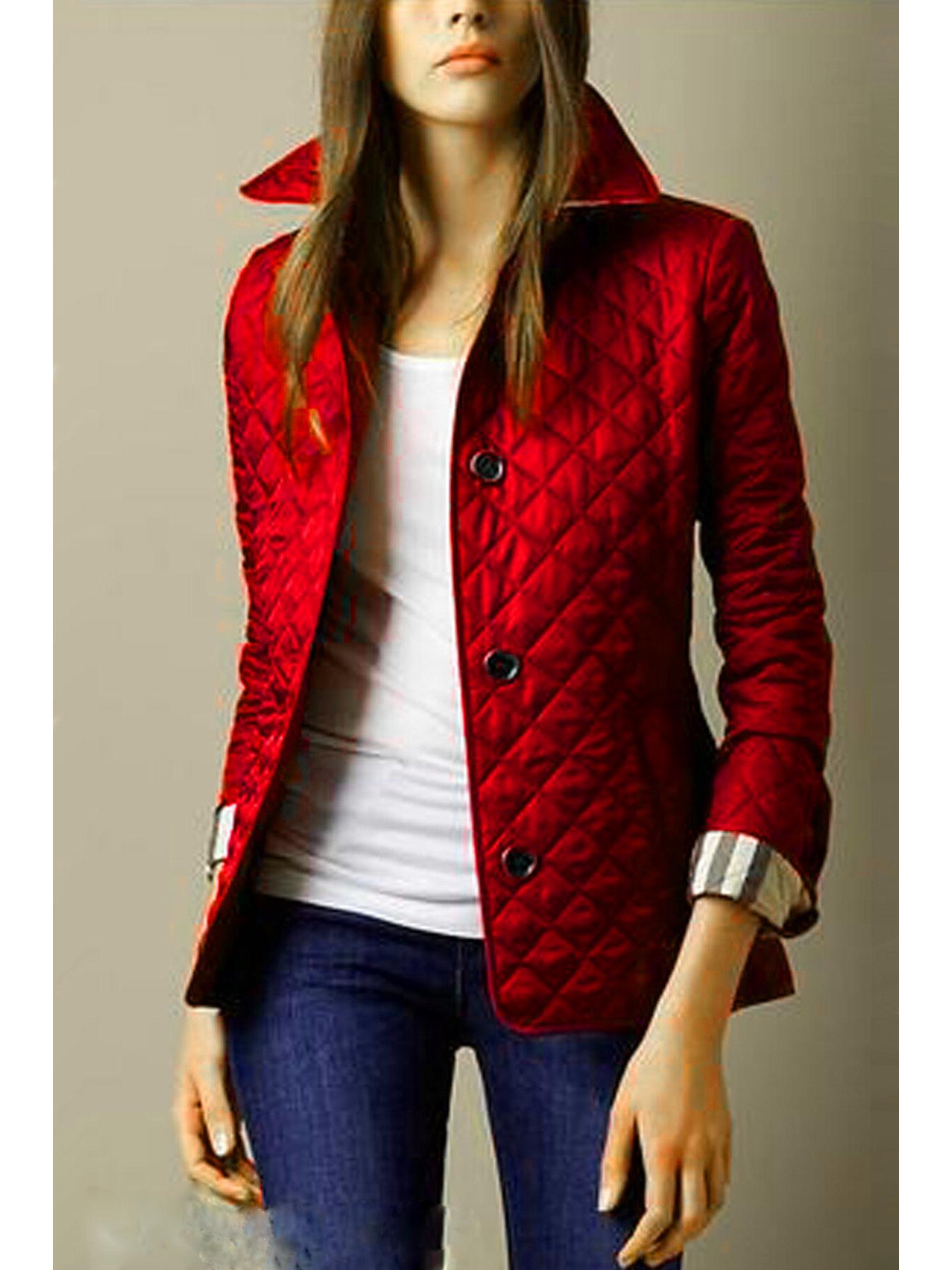 

Европейская и американская мода, приталенный лацкан, однобортная теплая хлопковая куртка 5XL красный