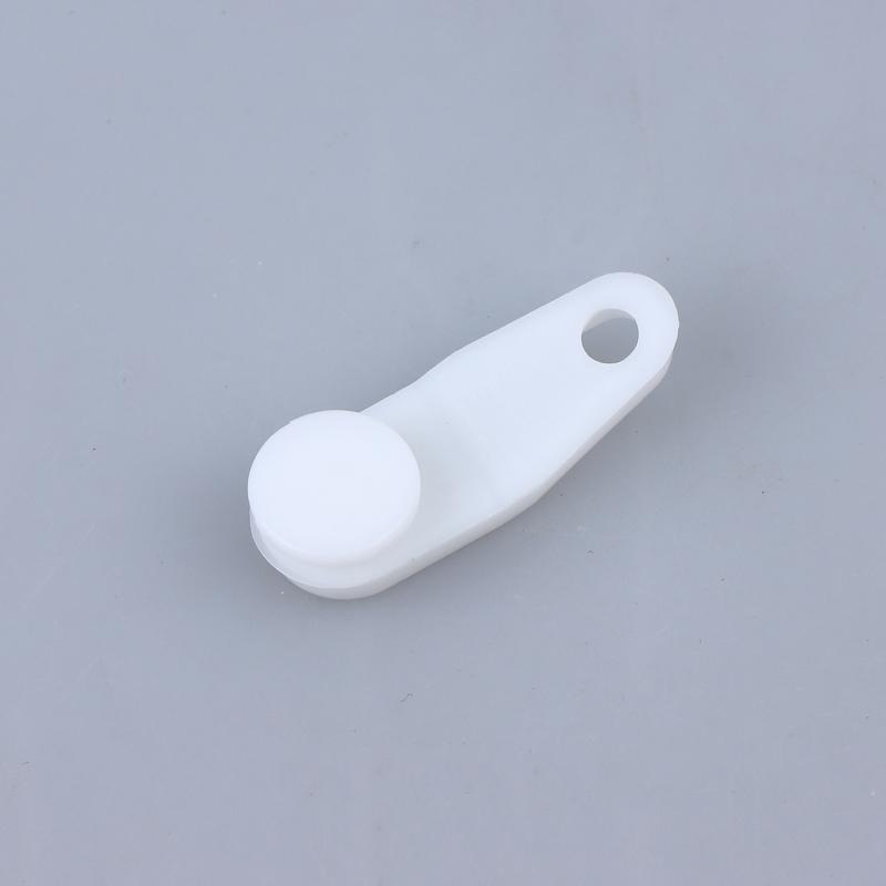 50 ks Plastové klipy na záclonovou lištu Snadné použití Odolné Bílé háčky na záclonovou lištu Multifunkční háčky na závěsy Ložnice