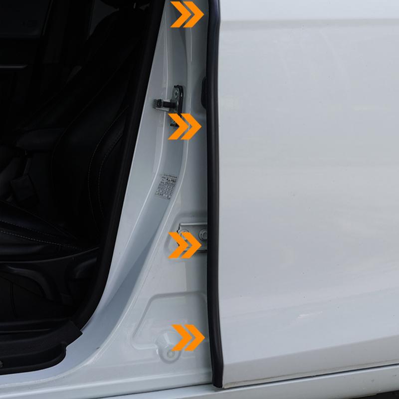1 Piece Auto Sealant Strips 80Cm Car Door Edge Seal Strip Rubber B-Pillar Weatherstrip Soundproof Dustproof Car Accessories