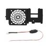 Gaming Accessories for Fat Mute Fan Bracket with Cooling Fan Fan Kit Replacement Console Cooling Fan