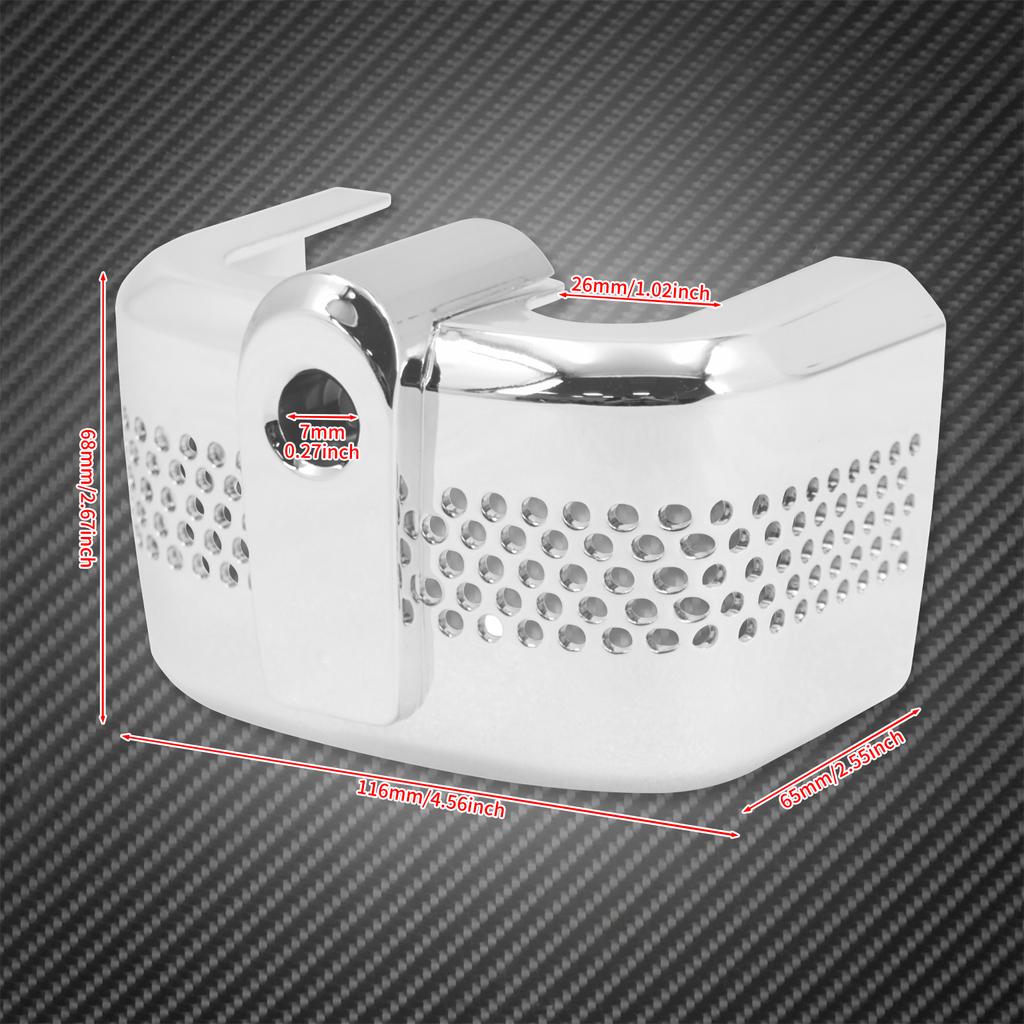 Motorcycle Ignition Coil Cover Black/Chrome Caps For Harley Softail Street Bob FXBB Low Rider Breakout FXBR Fat Boy FXFB 2018-23