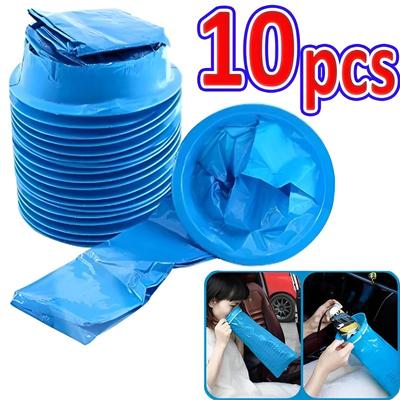 10τμχ 1000ml Μίας Χρήσης Ταξιδίου Αυτοκινήτου Ναυτία Κίνηση Εμετός Εγκυμοσύνη Επείγοντα Εμετός Συσκευασία Σακούλες Ούρων Σακούλα Ναυτίας Εμετού