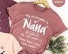 Oma T-Shirt, Nana T-Shirt, Gigi Shirt, Mein Spitzname ist Nana, aber der vollständige Name ist Nana Nana Shirt, Gigi Geschenke, Nana Geschenk, Muttertags-T-Shirt