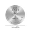 10Pcs AG13 Button Batteries LR44 A76 357 357A LR1154 SR1154 SR44 GP76 Suitable For Watch Remote Control Electric Toy