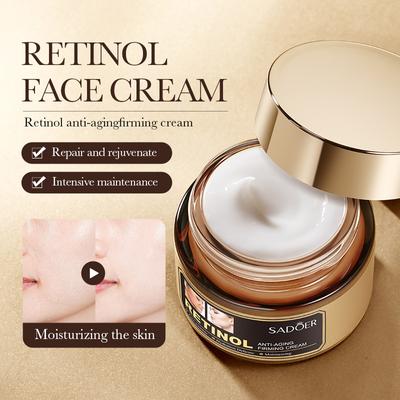 Hydrating Retinol Face Cream Moisturizes And Rejuvenates Skin Face Cream