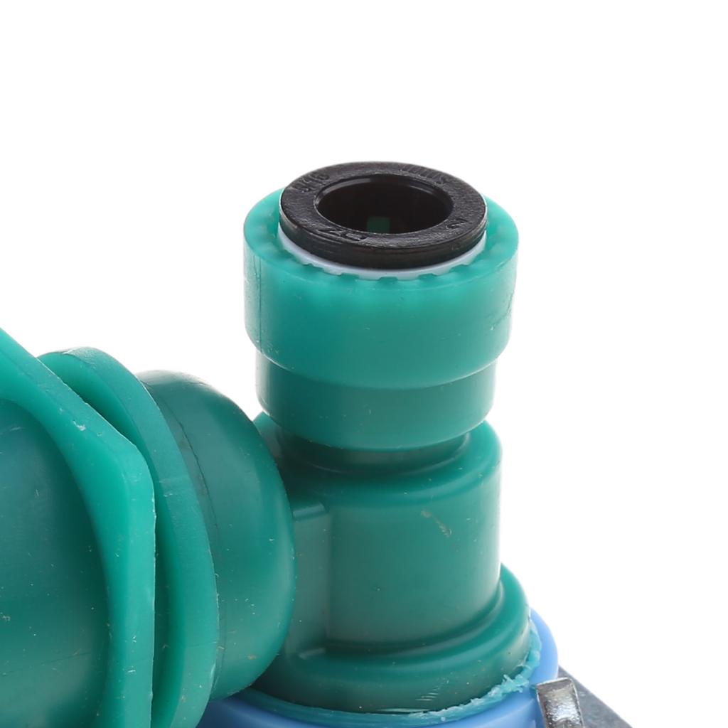 Long Lasting Refrigerator Water Inlet Valves W10238100 Single Water Valves Water Inlet Solenoid Valves Plastic Texture