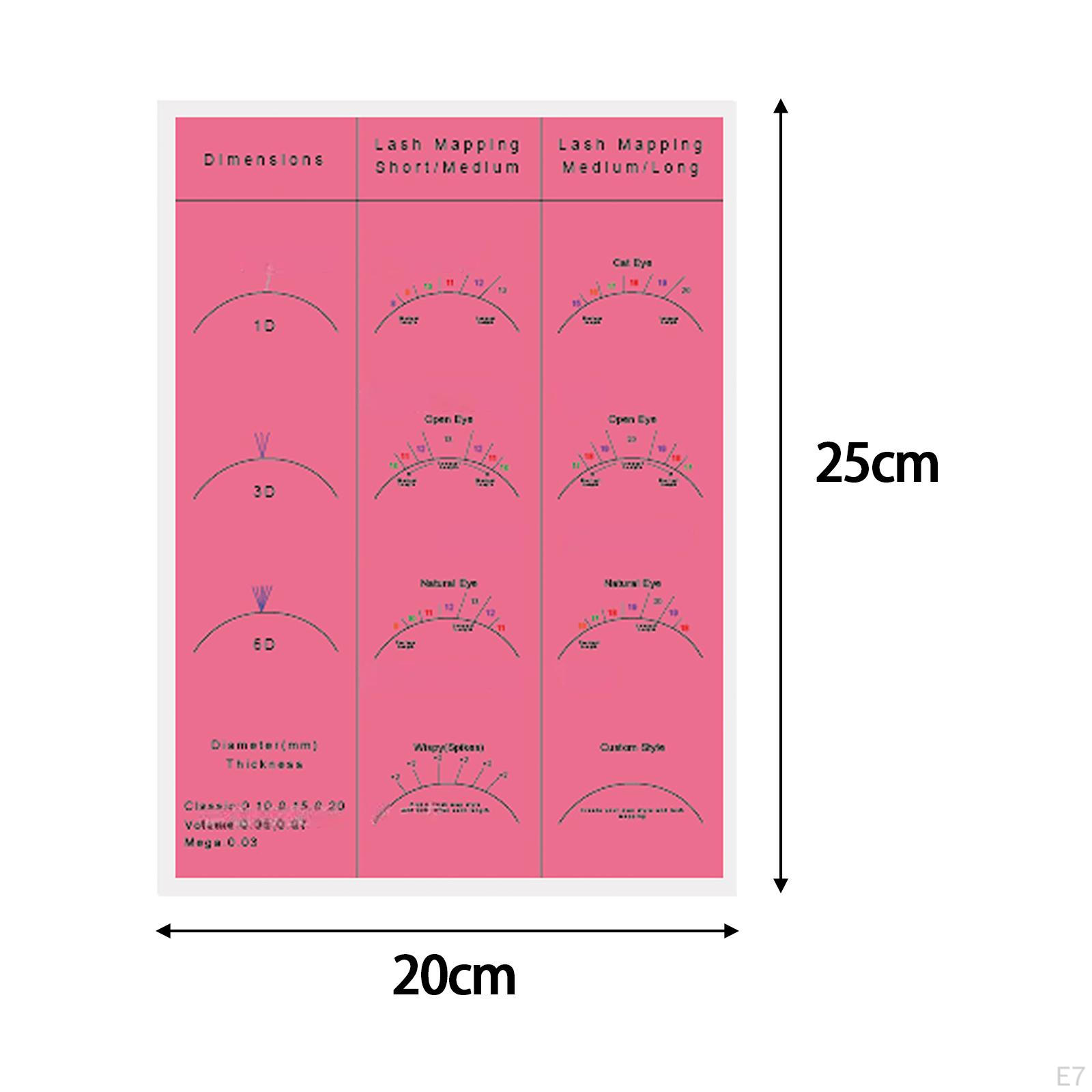 Таблица практических упражнений для тренировки ресниц — фото 6