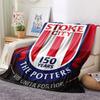 Stoke City F.C Blanket, High Quality Comfortable for All Seasons, Home Decor, Warmth and Comfort
