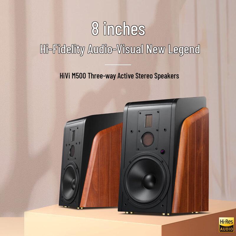 HiVi M500 Active Bookshelf HiFi Speakers (CN version)