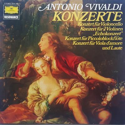 LP-skiva ANTONIO VIVALDI Konzerte 2535200 DEUTSCHE GRAMMO 1976 Tyskland Klassisk Begagnad