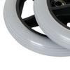 2Piece Wheelchair Casters Wheel Replacement Parts 8 Inch For Wheelchair Front Wheel Wheelbarrow