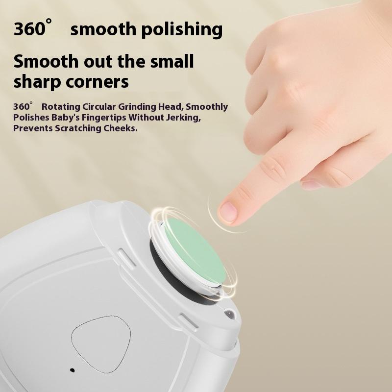 Baby Electric Nail Grinder Newborn Anti-clip Meat Nail Scissors Baby Nail Trimmer Baby Nail Grinder