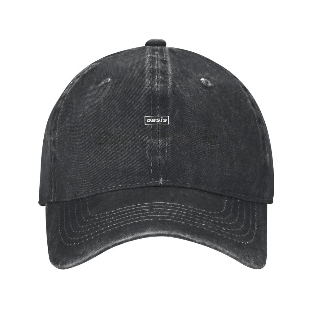 Oasi Supersonic Logo Baseball Cap Sun  Outdoor Sports Wholesale Washed Trucker Hat Unisex Men Casual Design Baseball Caps