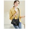 PU Zipper Casual Single Shoulder Diagonal Cross Bag