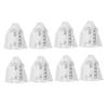 20Pcs Fishing Lure Rattles Fishing Lure Insert Tube Rattles Bait Weight with Ring Bead Bait