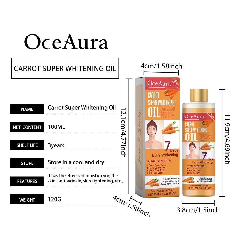 Oceaura Body Essential Oil Pure And Translucent Brightening Body Skin Moisturizing Soothing And Caring Beauty Essential Oil