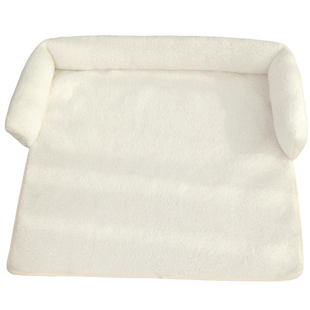 Pet Sofa Cushion with Pillow U-shaped Pillow for Winter Warm Pet Bed for Multiple Scenes