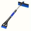 Extendable Pole Car Snow Brush Detachable Snow Removal Tool Ice Scraper  Vehicle Maintenance