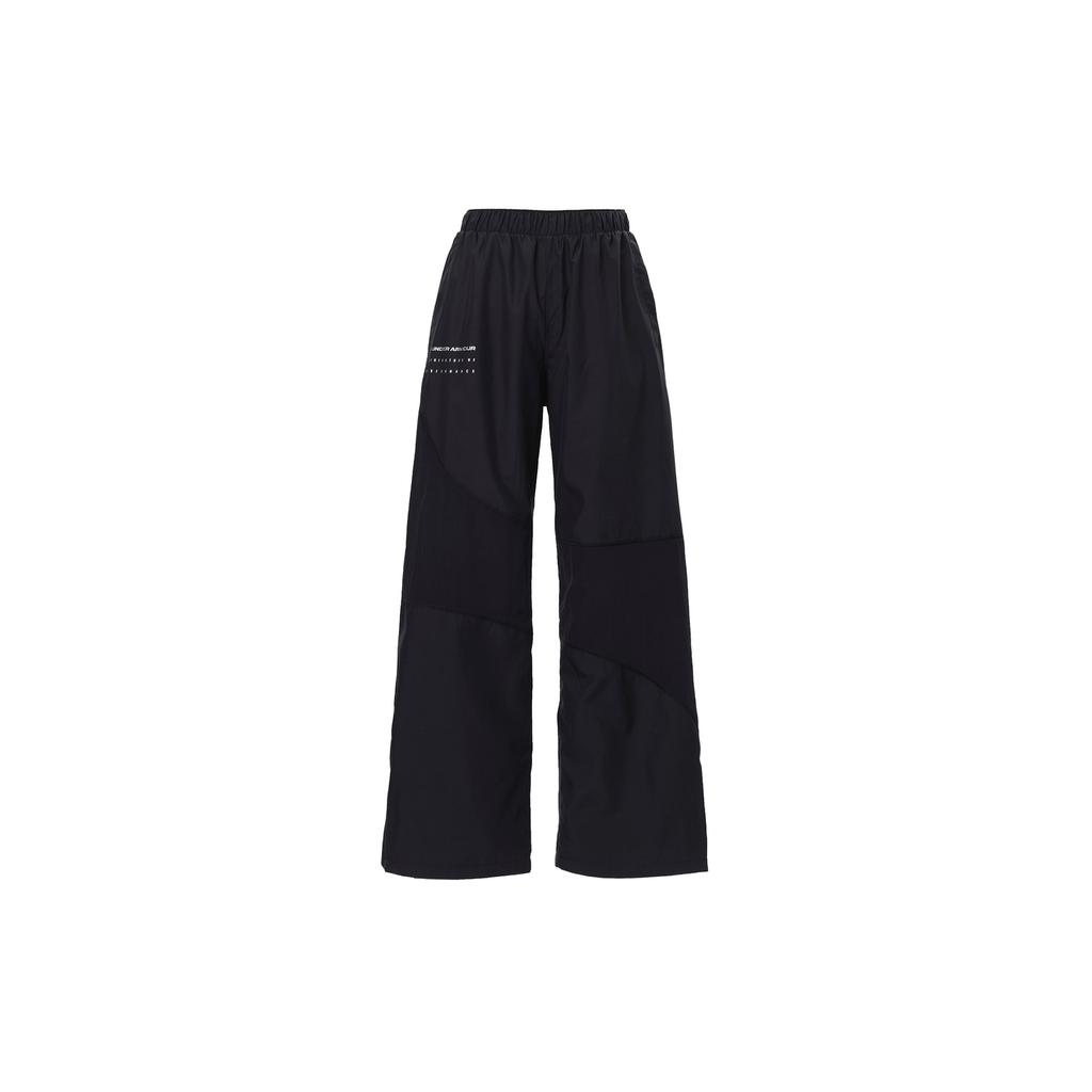 Under Armour Rush Solid Training Pants Women Bottoms Black 1379762-001