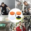 Wax Applicator Pads For Cars 5PCS Buffing Foam Pads Wool Pads Washable & Reusable 4inch Pads For Effortless Wax Sealant