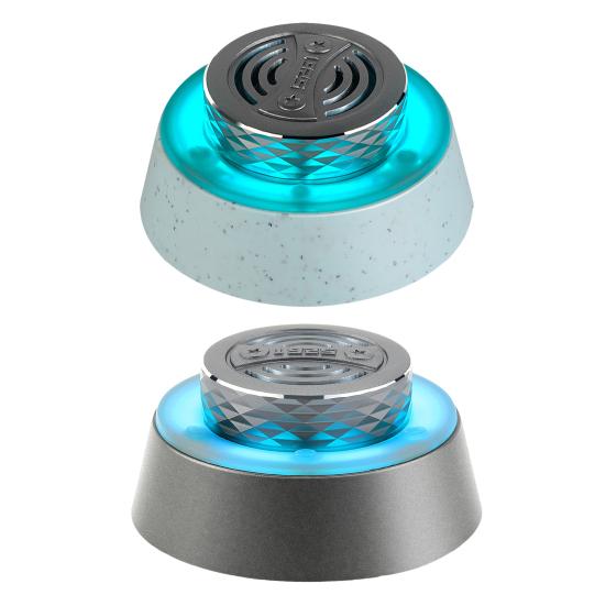 IP67 Waterproof Shower Speaker with RGB Light Rechargeable Detachable Suction Cup Stereo Sound Bathroom Bluetooth-compatible Wireless Speaker
