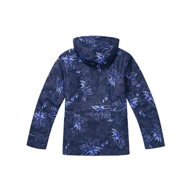 Columbia Letter Print Detachable Cotton Liner 3 In 1 Waterproof Jacket Women jackets Navy-Blue WR0635-467