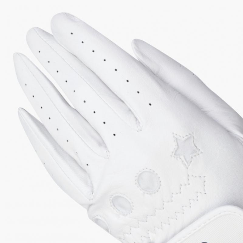 MunSingwear Women S Penguin Half Leather gloveS White Mq322lgl71