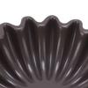 14.5CM Grooved Ruffle Bowl Handcrafted Bowl Decoration for Coffee Table Bookshelf Living Room Desk