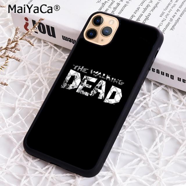 

MaiYaCa the walking dead logo Phone Case Cover For iPhone 17 Air 16 16e 15 plus 11 12 13 14 pro max shell coque iPhone 11pro max