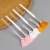 3pcs Practical Facial Brushes Fan Makeup Blusher Brushes Soft Portable Mask Brushes Cosmetic Tools for Women Ladies Girls