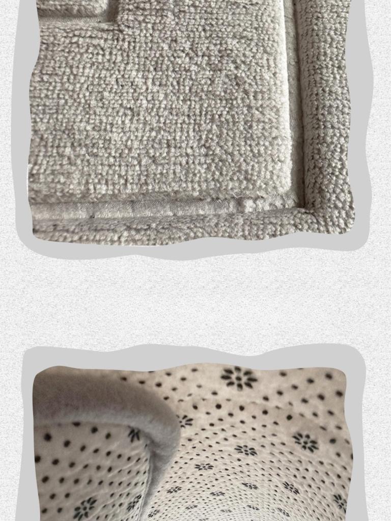 Thickening Bathroom Cashmere Mat Bath Non-slip Carpets In Wash Basin Bathtub  Floor Rug Shower Room Doormat Memory Foam 3D Pad