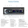 12V Bluetooth Car Stereo FM Radio MP3 Audio Player USB SD AUX Auto Electronics Subwoofer In-Dash 1 DIN Autoradio